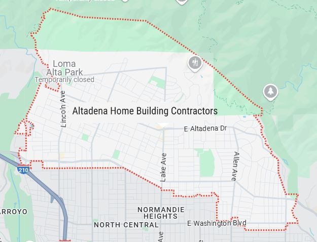 Altadena home building contractors